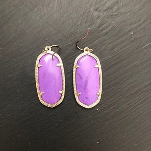 Kendra Scott gold earrings